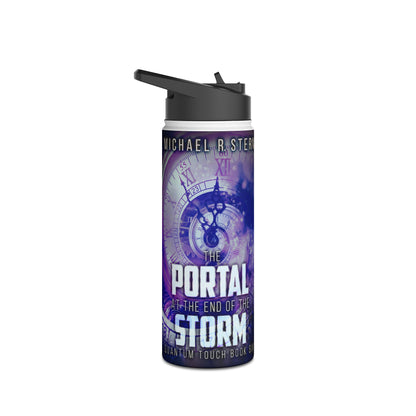 The Portal At The End Of The Storm - Stainless Steel Water Bottle
