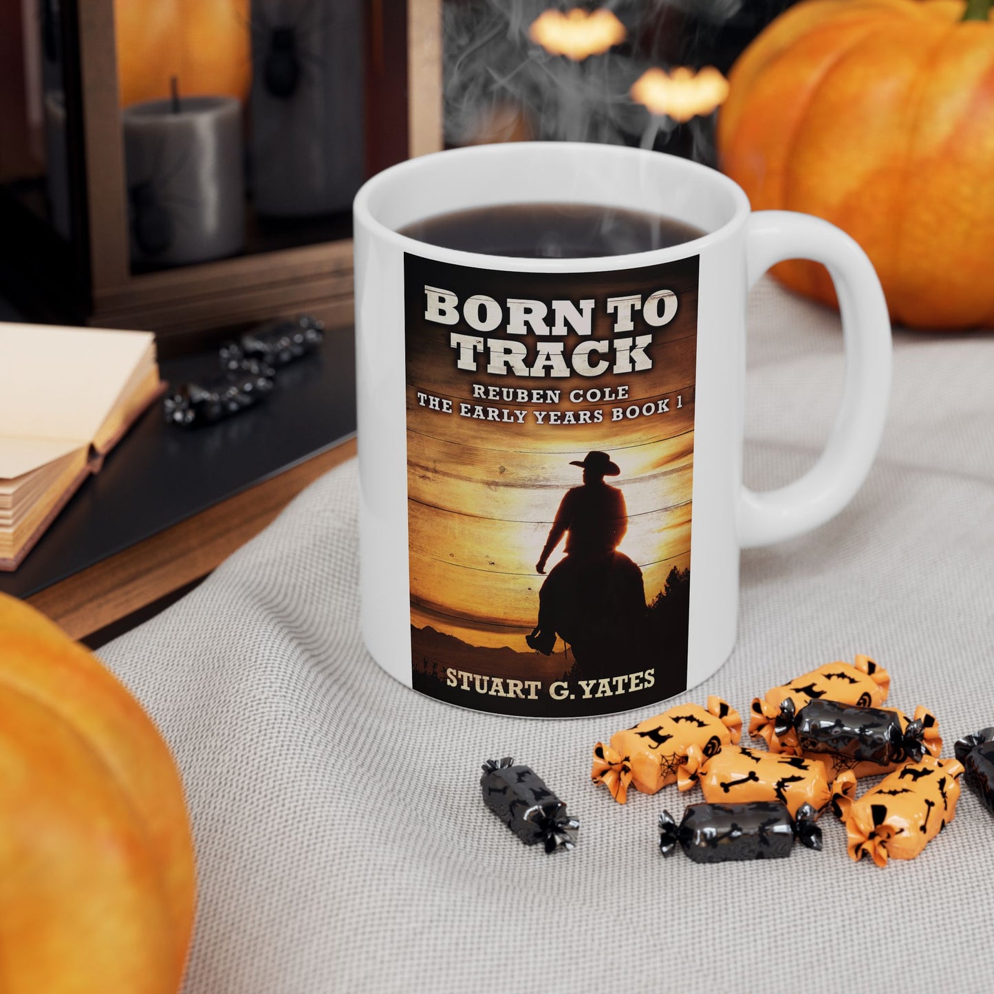 Born To Track - White Coffee Mug
