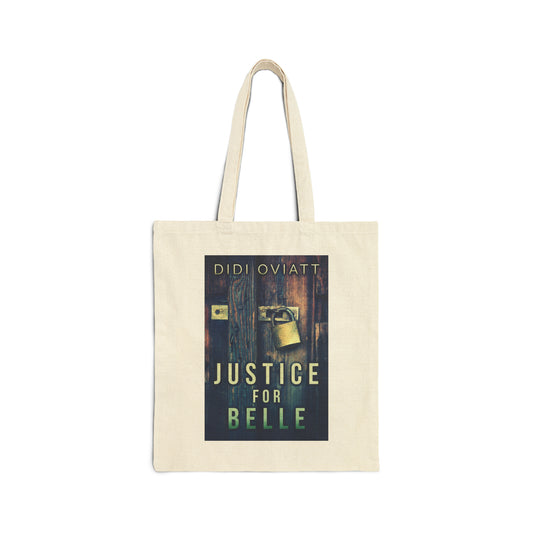 Justice For Belle - Cotton Canvas Tote Bag