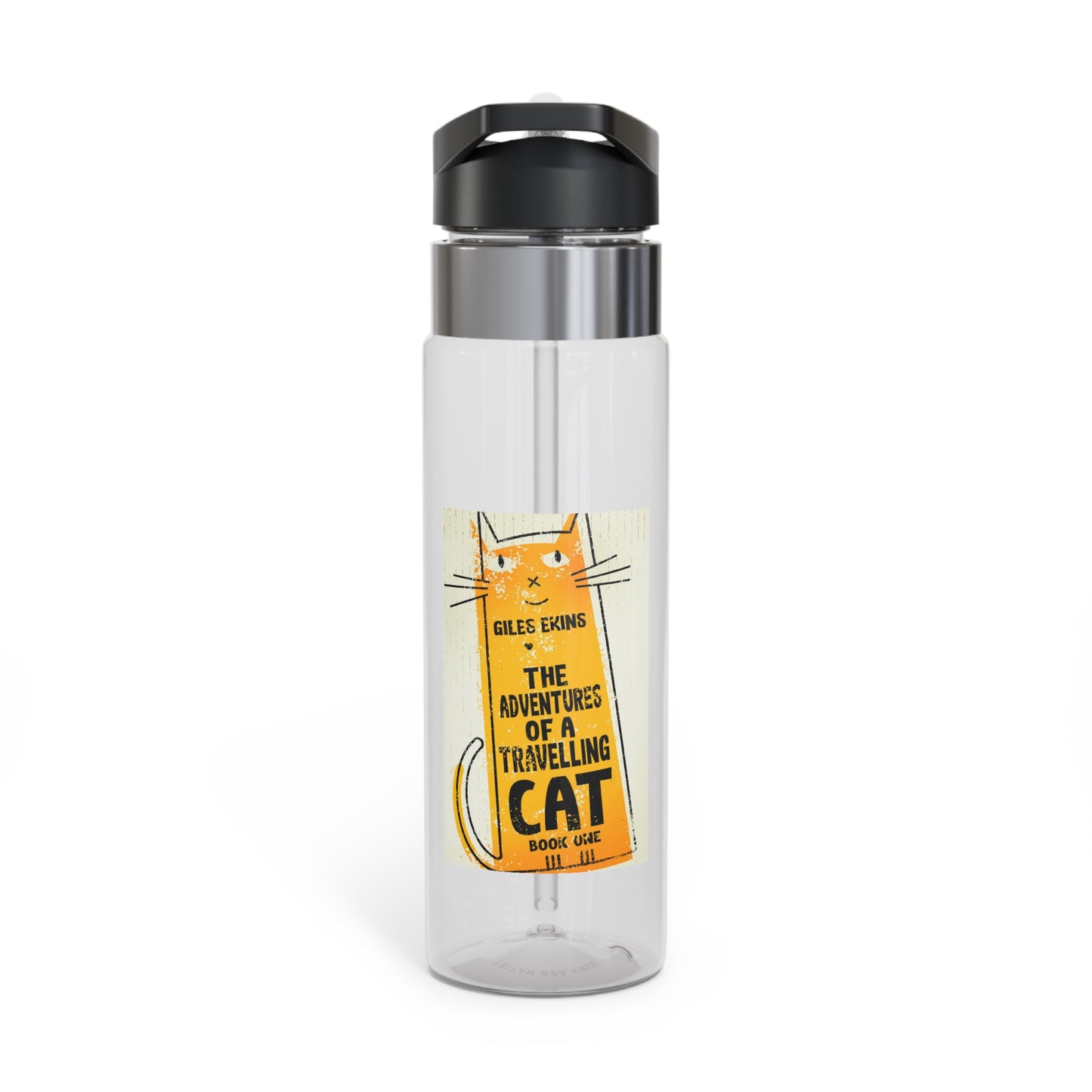 The Adventures Of A Travelling Cat - Kensington Sport Bottle