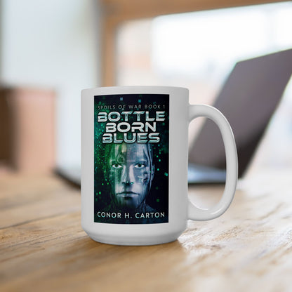 Bottle Born Blues - White Coffee Mug