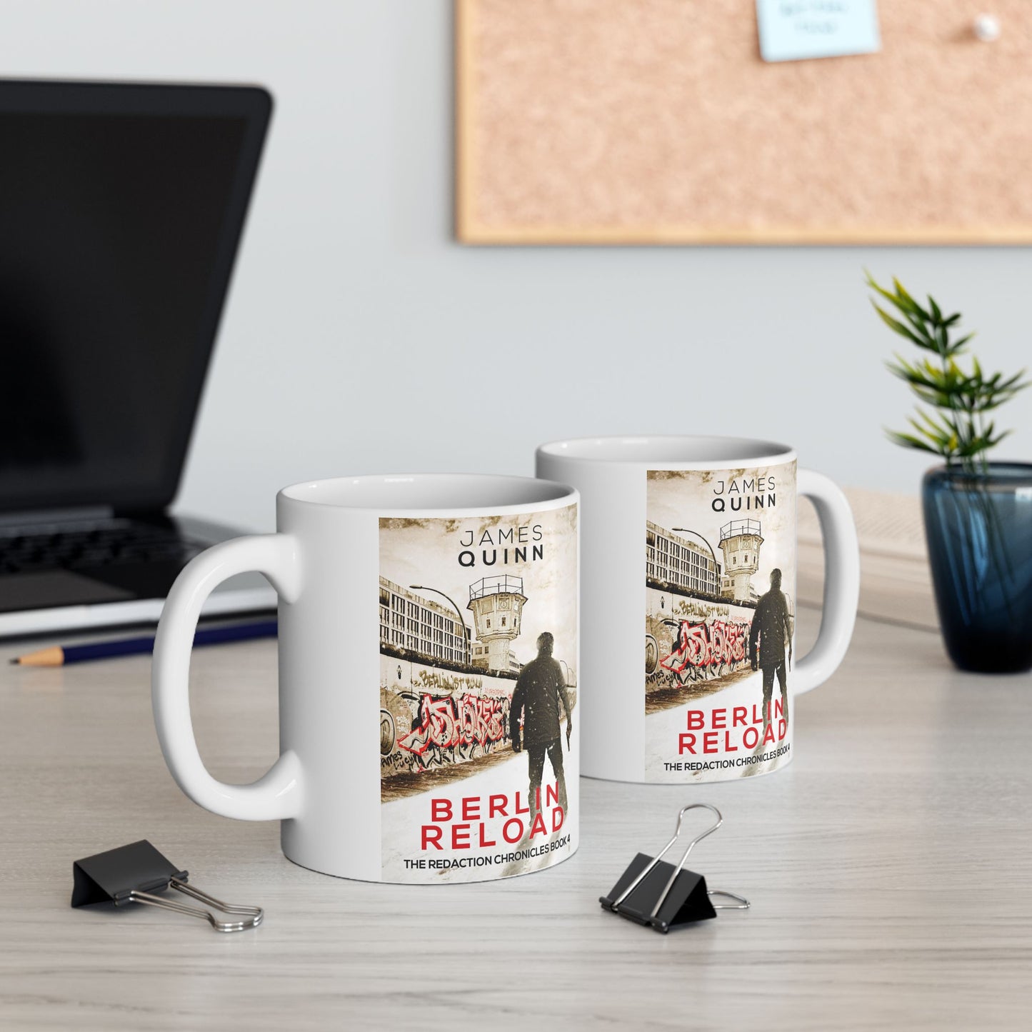 Berlin Reload - White Coffee Mug