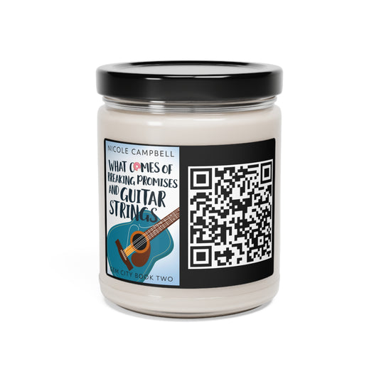 What Comes of Breaking Promises and Guitar Strings - Scented Soy Candle