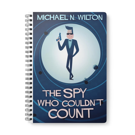 The Spy Who Couldn't Count - A5 Wirebound Notebook