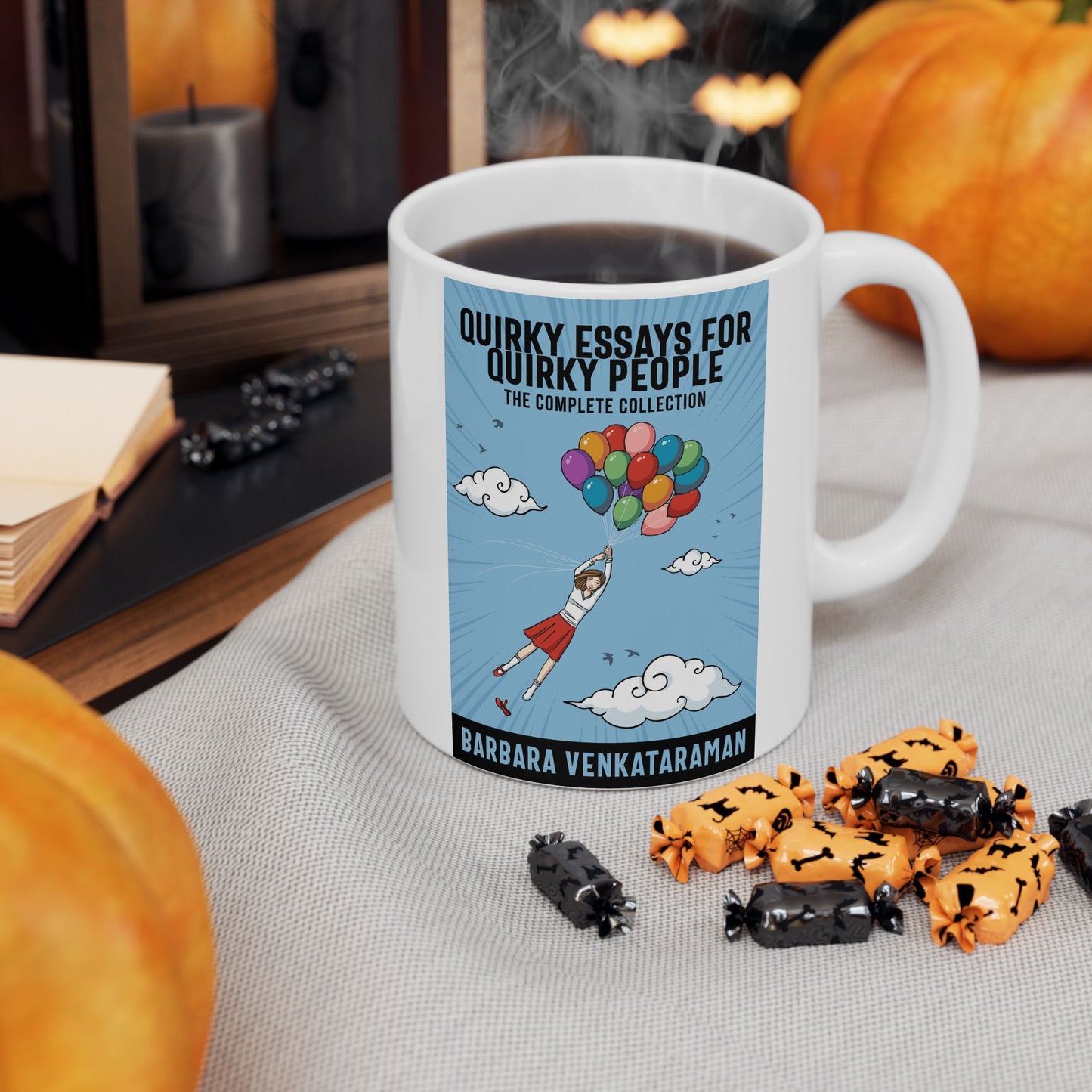 Quirky Essays for Quirky People - White Coffee Mug