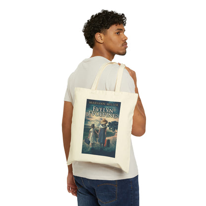 Evelyn Evolving - Cotton Canvas Tote Bag