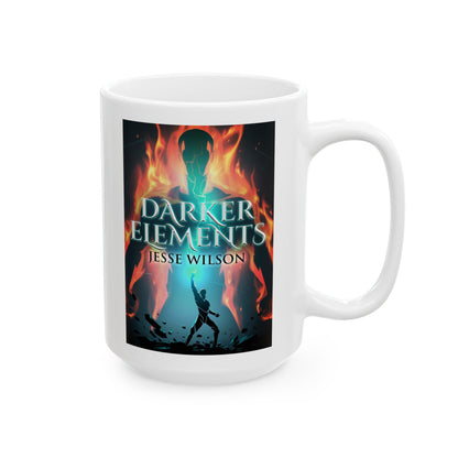 Darker Elements - White Coffee Mug