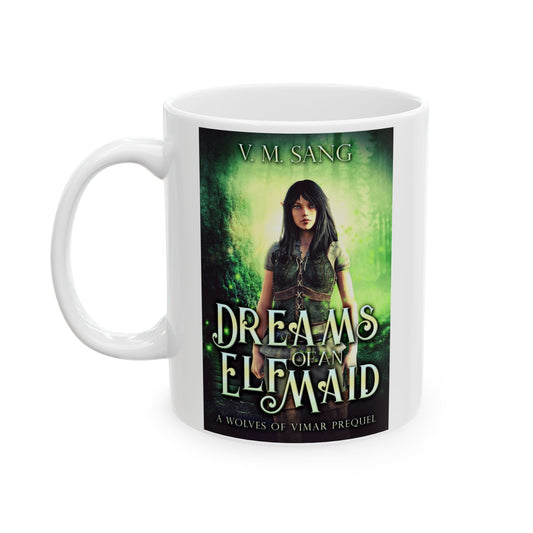 Dreams Of An Elf Maid - White Coffee Mug