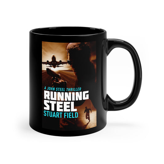 Running Steel - Black Coffee Mug