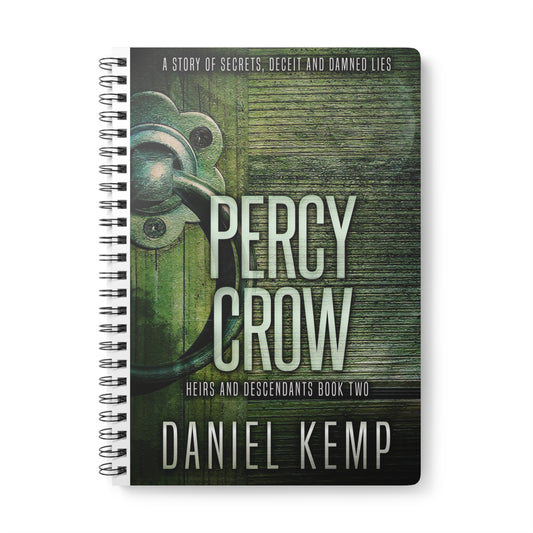Percy Crow - A5 Wirebound Notebook