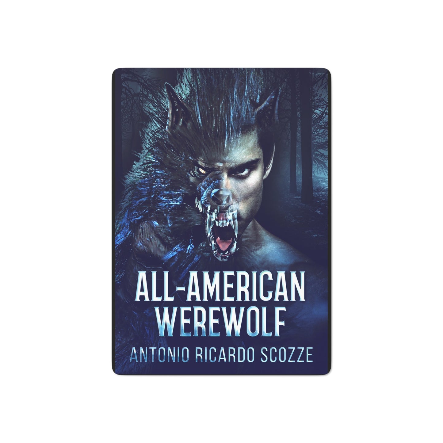All-American Werewolf - Poker Cards