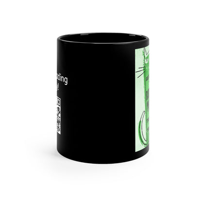 Bubbles's Mission - Black Coffee Mug