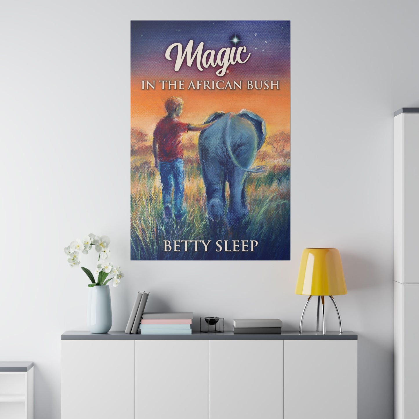 Magic In The African Bush - Canvas