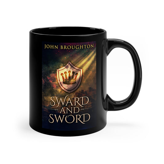 Sward And Sword - Black Coffee Mug