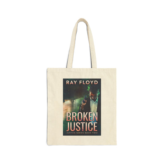 Broken Justice - Cotton Canvas Tote Bag
