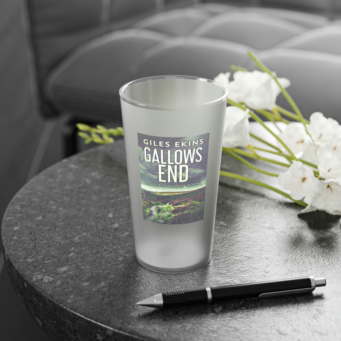 Gallows End - Frosted Pint Glass