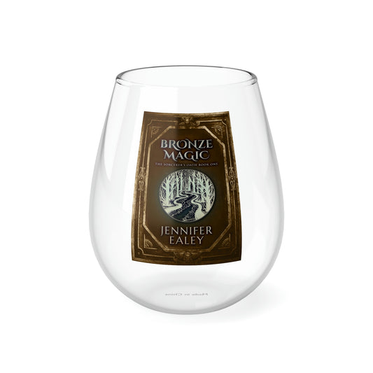 Bronze Magic - Stemless Wine Glass, 11.75oz