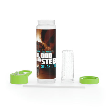 Blood And Steel - Infuser Water Bottle