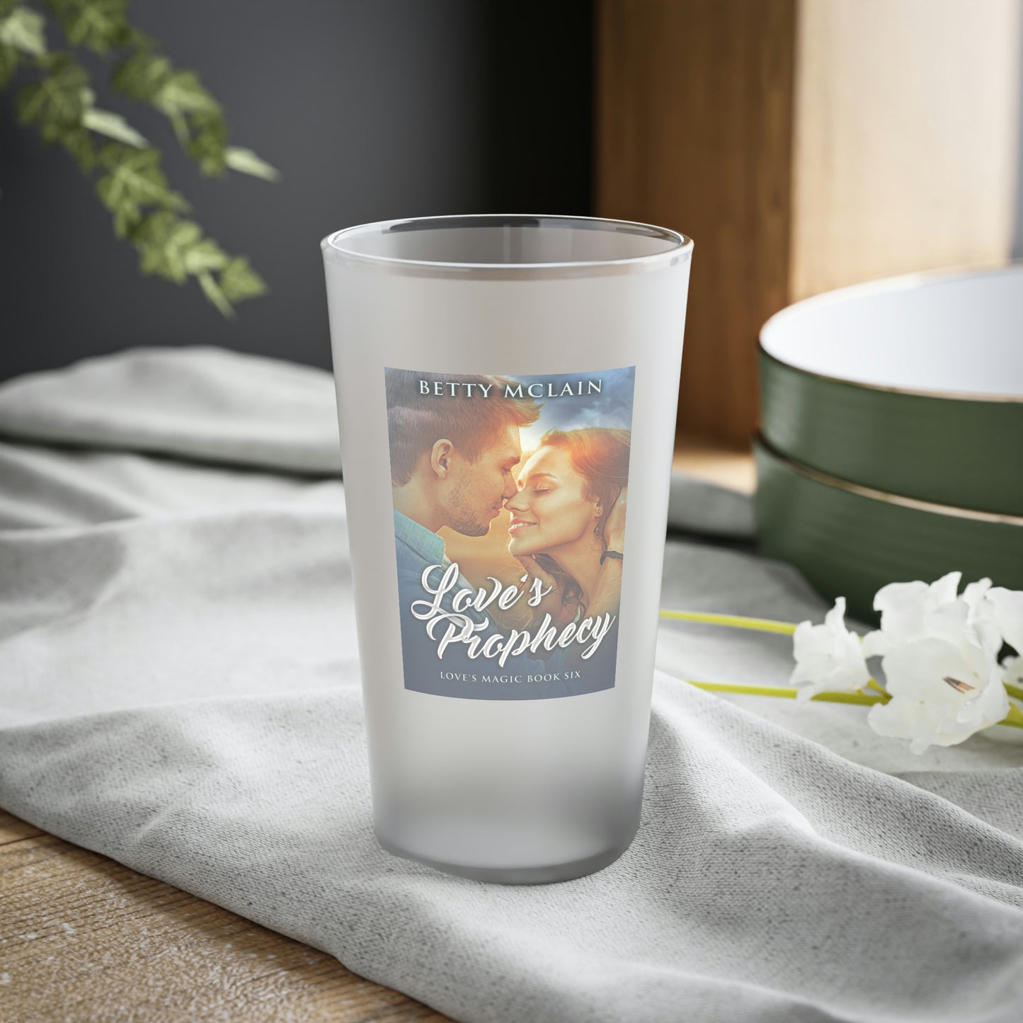 Love's Prophecy - Frosted Pint Glass