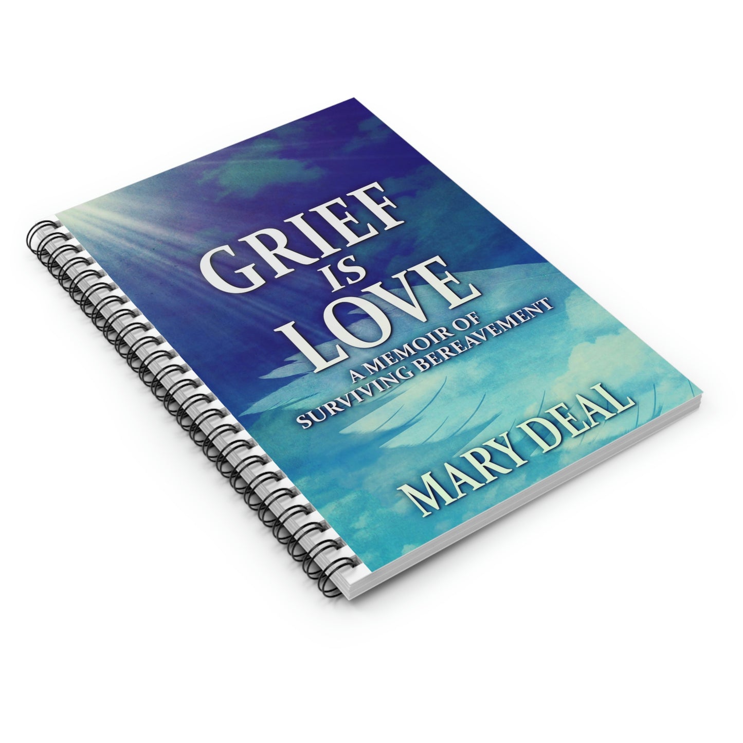 Grief is Love - Spiral Notebook