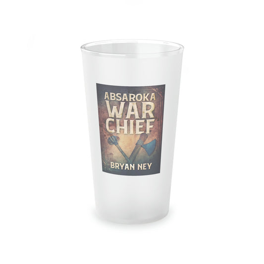 Absaroka War Chief - Frosted Pint Glass