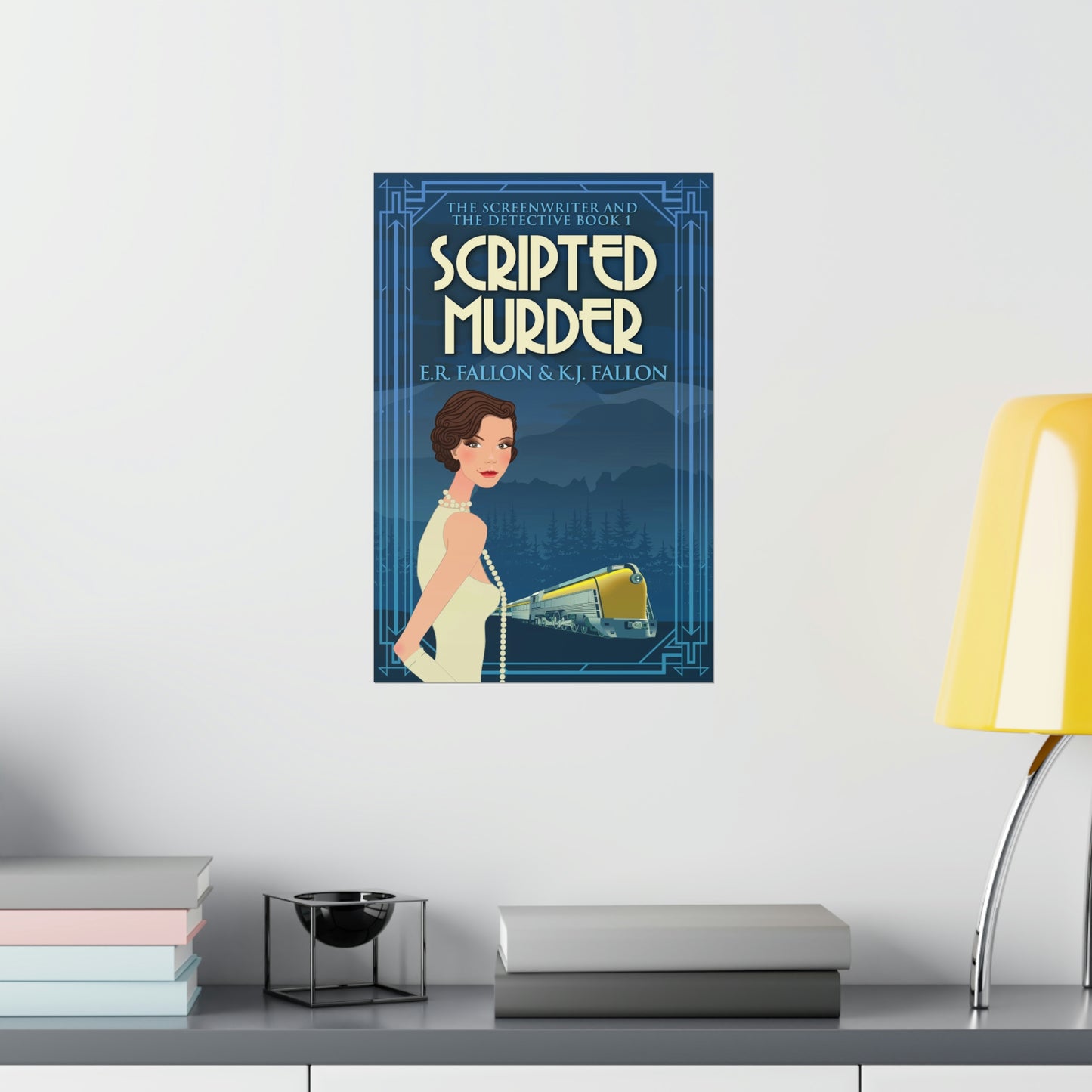 Scripted Murder - Matte Poster