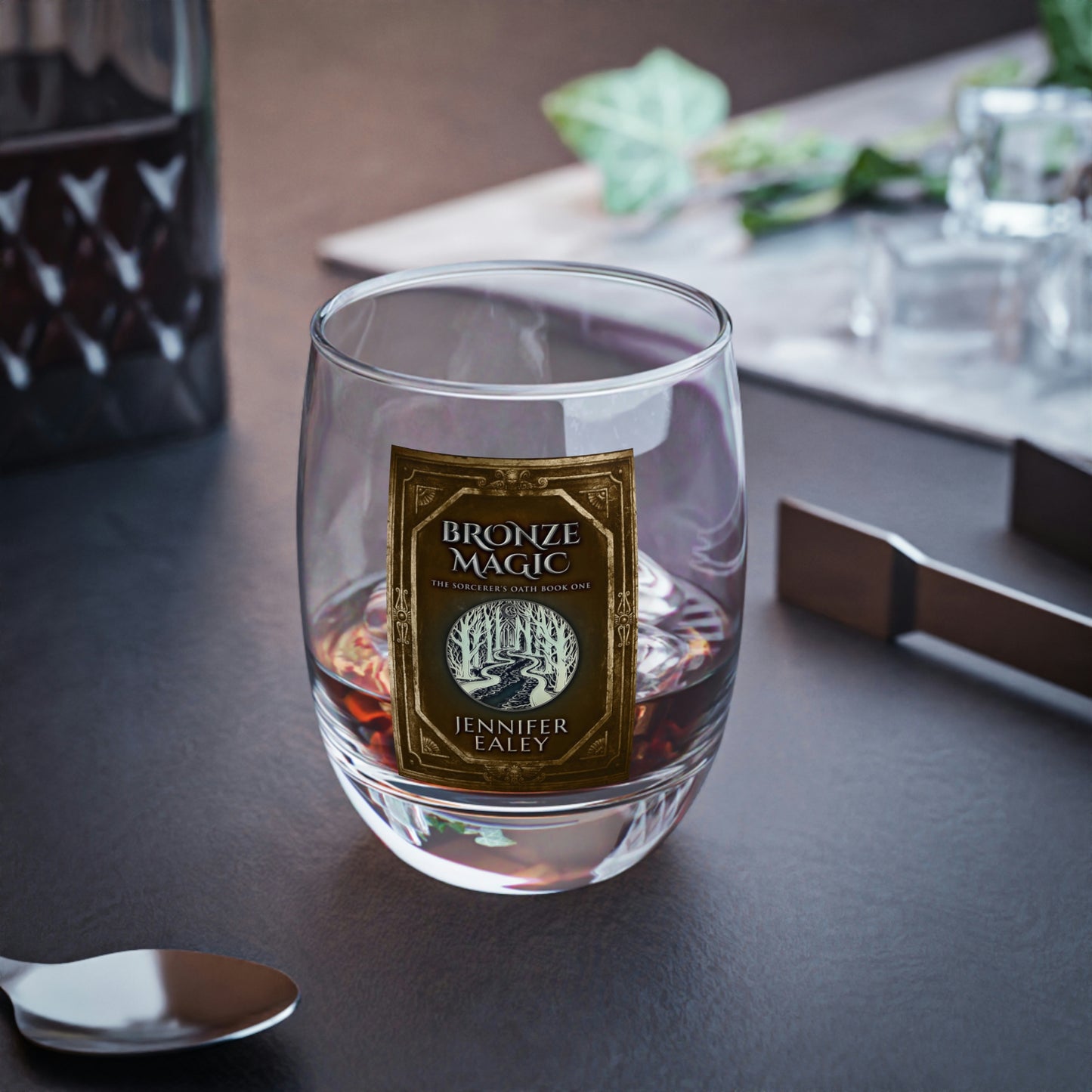 Bronze Magic - Whiskey Glass