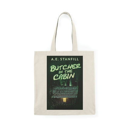 Butcher In The Cabin - Natural Tote Bag