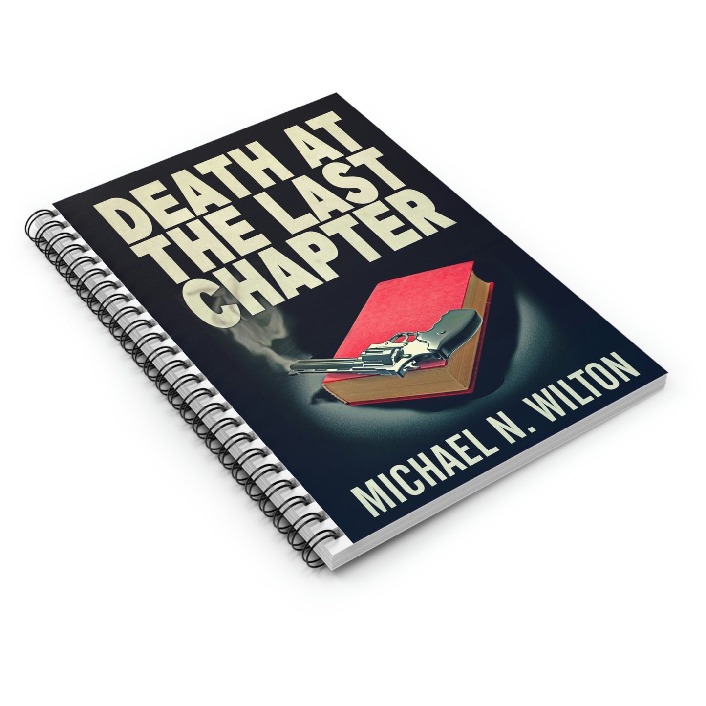 Death At The Last Chapter - Spiral Notebook