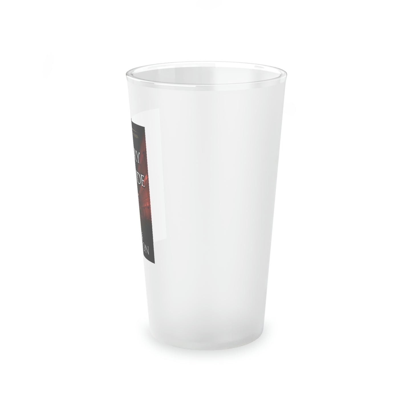 A Mystery On Tyneside - Frosted Pint Glass