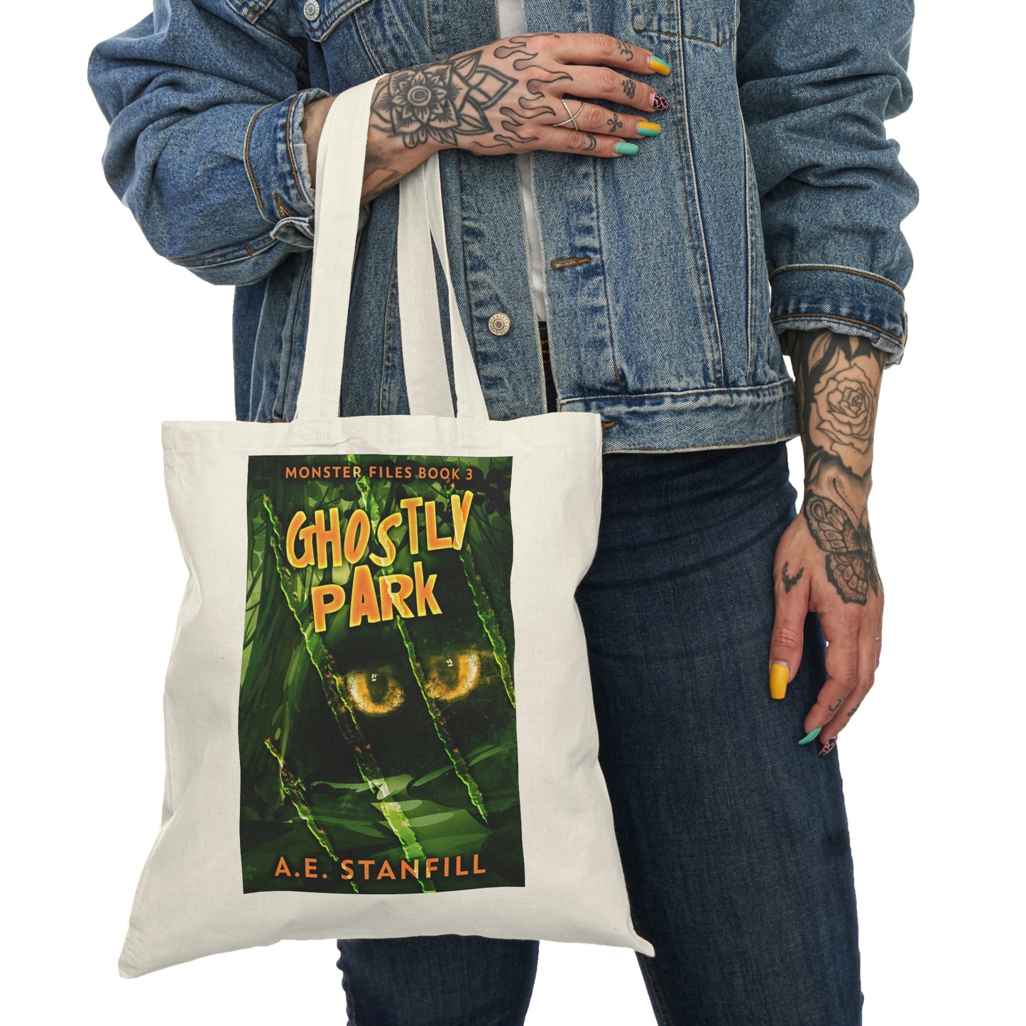 Ghostly Park - Natural Tote Bag