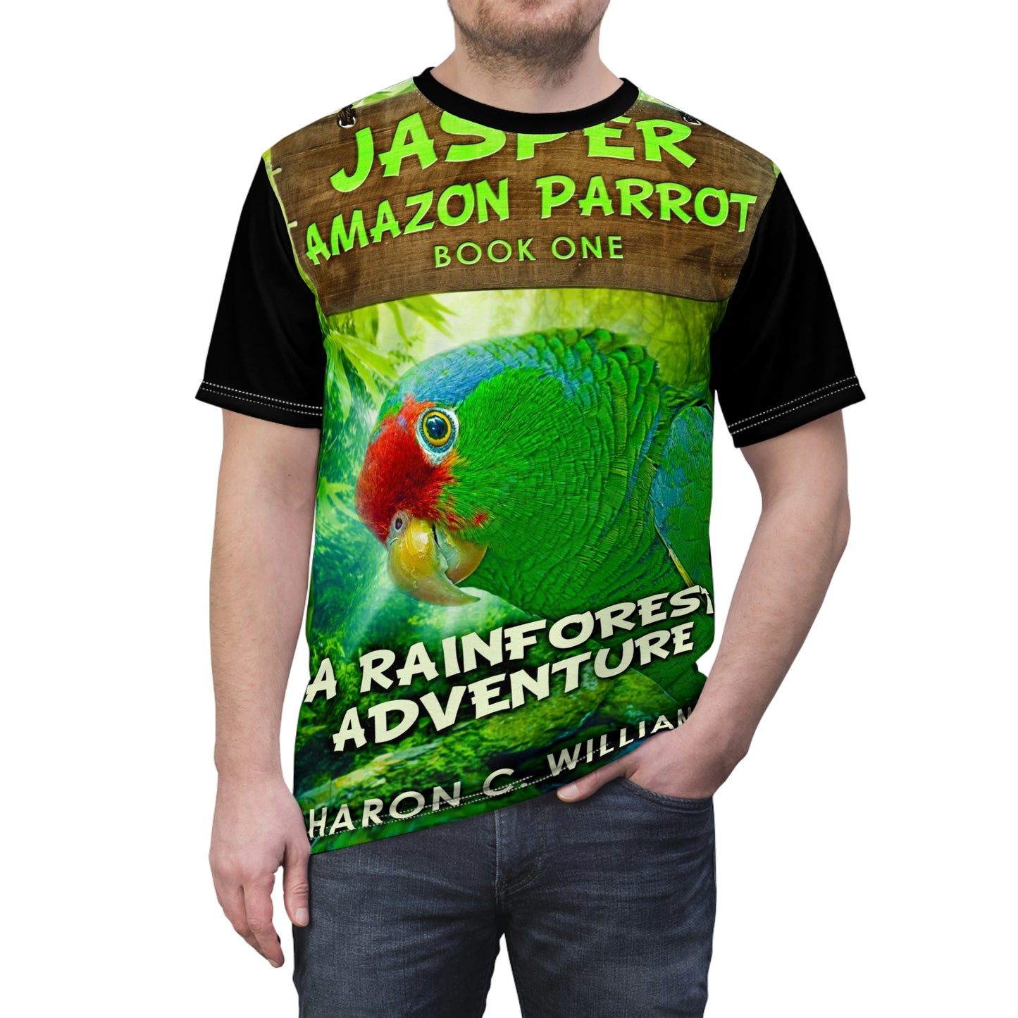A Rainforest Adventure - Unisex All-Over Print Cut & Sew T-Shirt