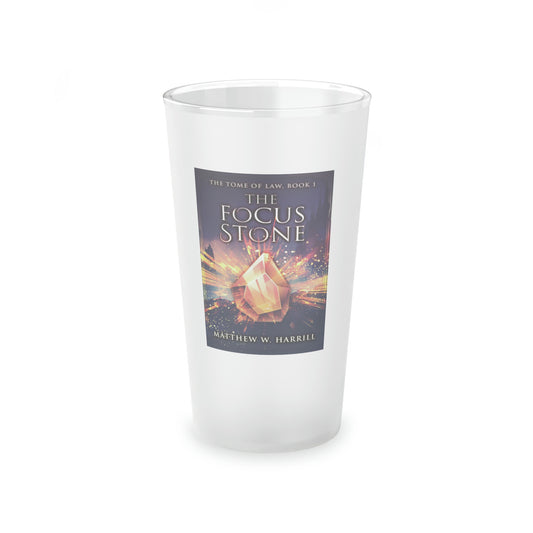 The Focus Stone - Frosted Pint Glass