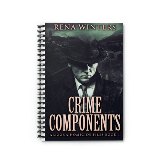 Crime Components - Spiral Notebook