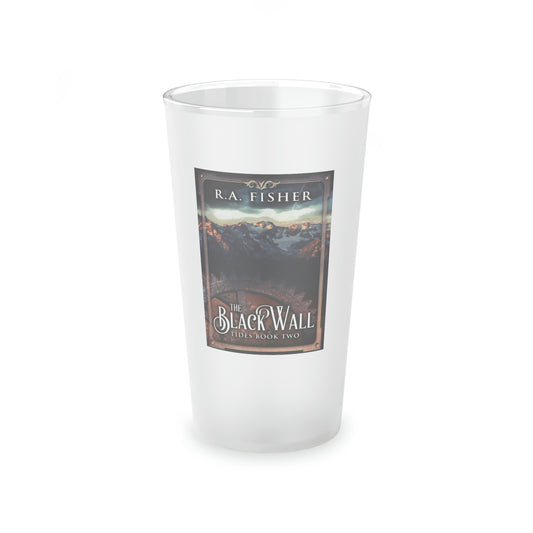 The Black Wall - Frosted Pint Glass