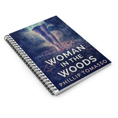 Woman in the Woods - Spiral Notebook