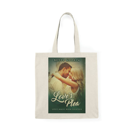 Love's Plea - Natural Tote Bag