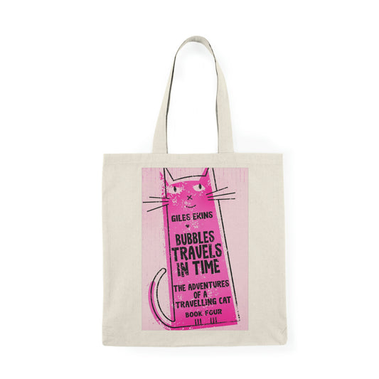 Bubbles Travels In Time - Natural Tote Bag