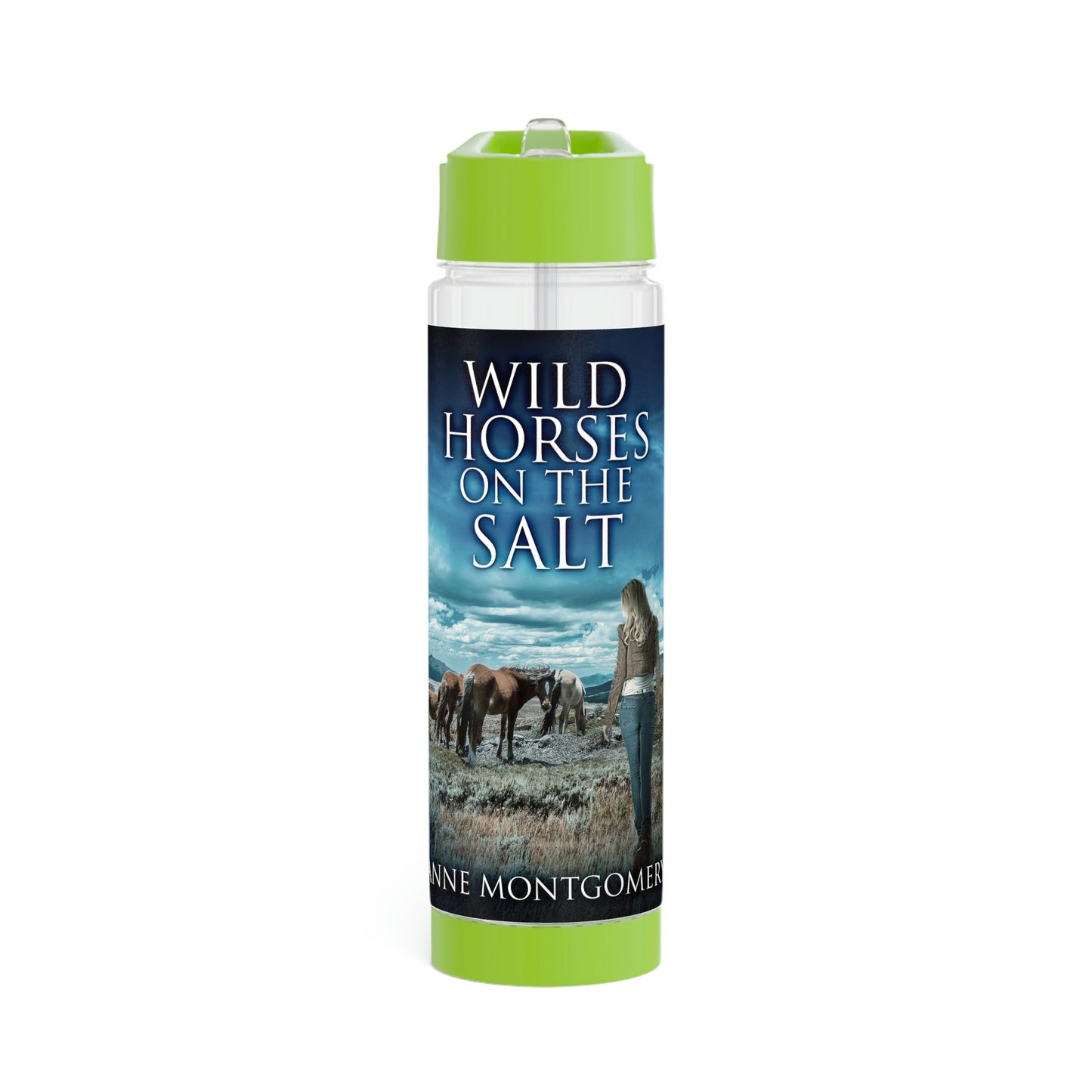 Wild Horses On The Salt - Infuser Water Bottle