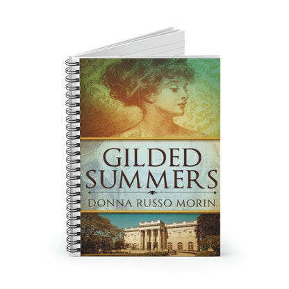 Gilded Summers - Spiral Notebook