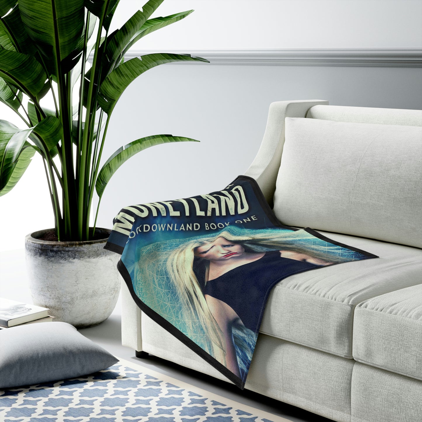 Moneyland - Velveteen Plush Blanket