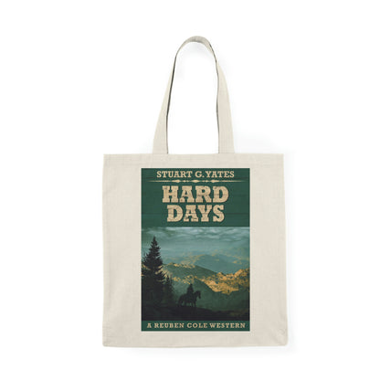 Hard Days - Natural Tote Bag