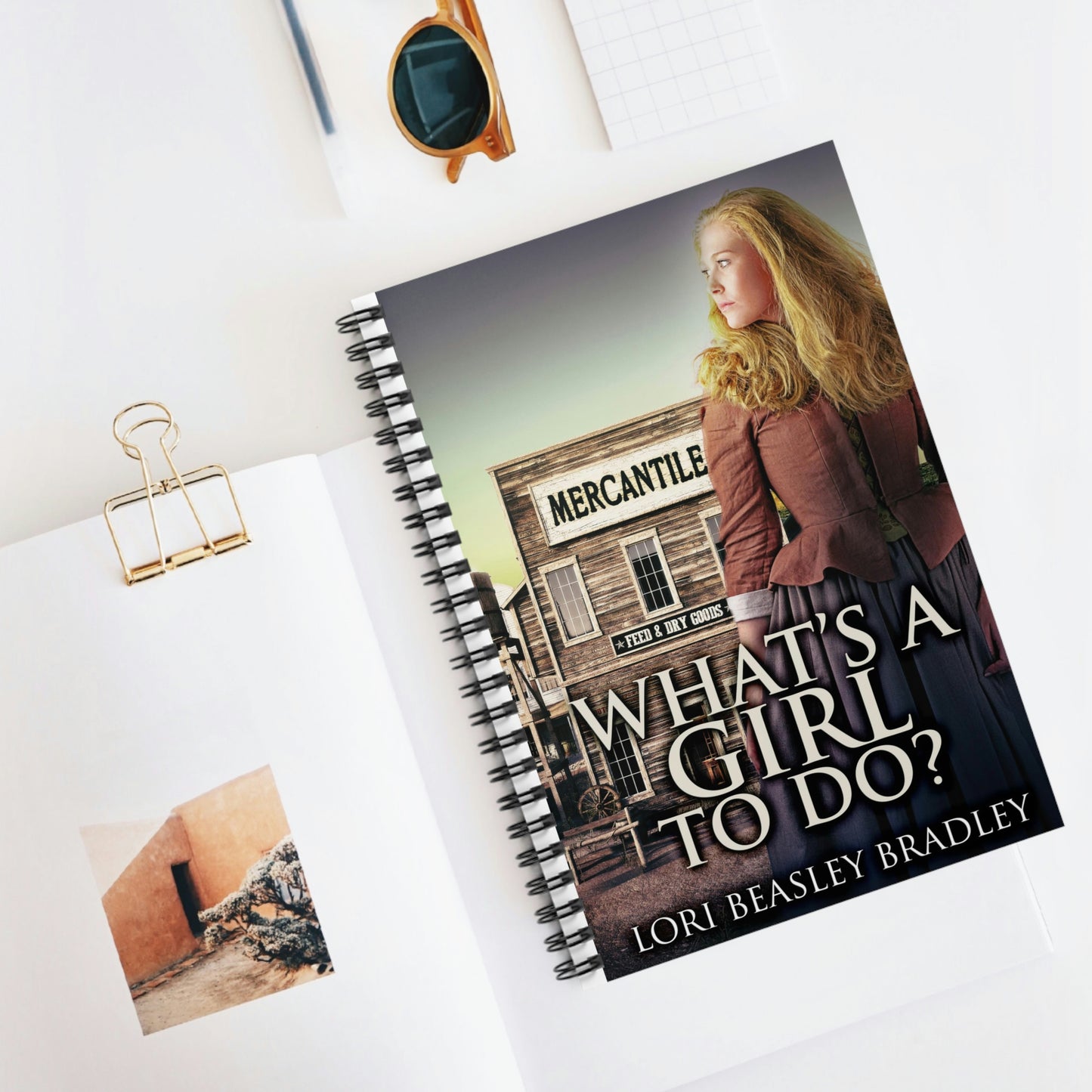 What's A Girl To Do - Spiral Notebook