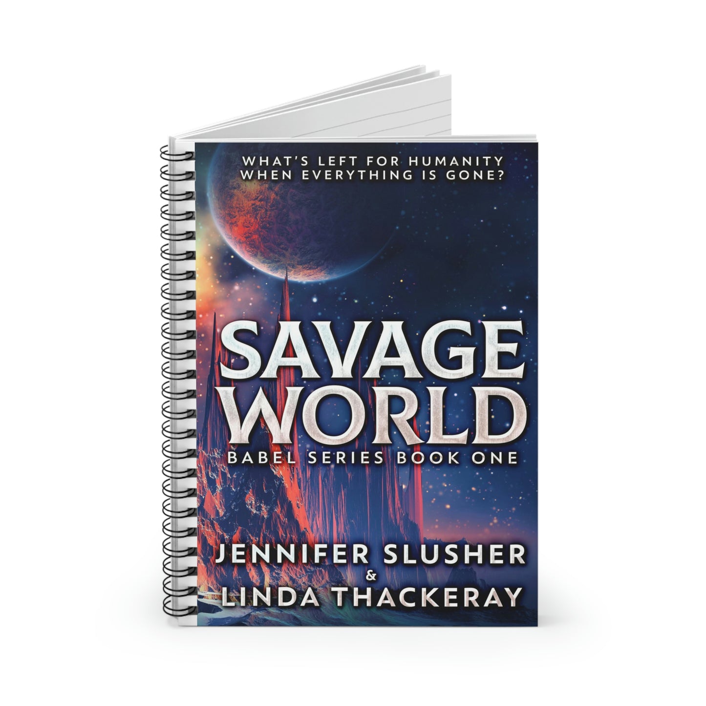 Savage World - Spiral Notebook