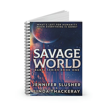 Savage World - Spiral Notebook