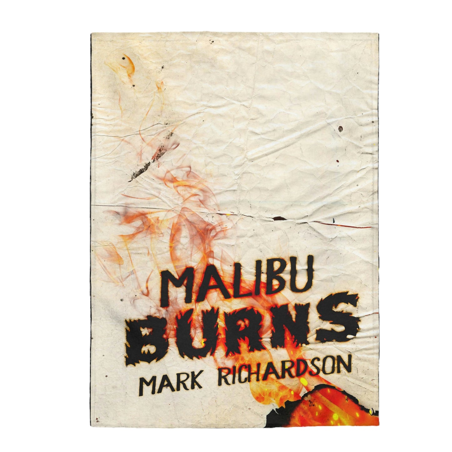 Malibu Burns - Velveteen Plush Blanket