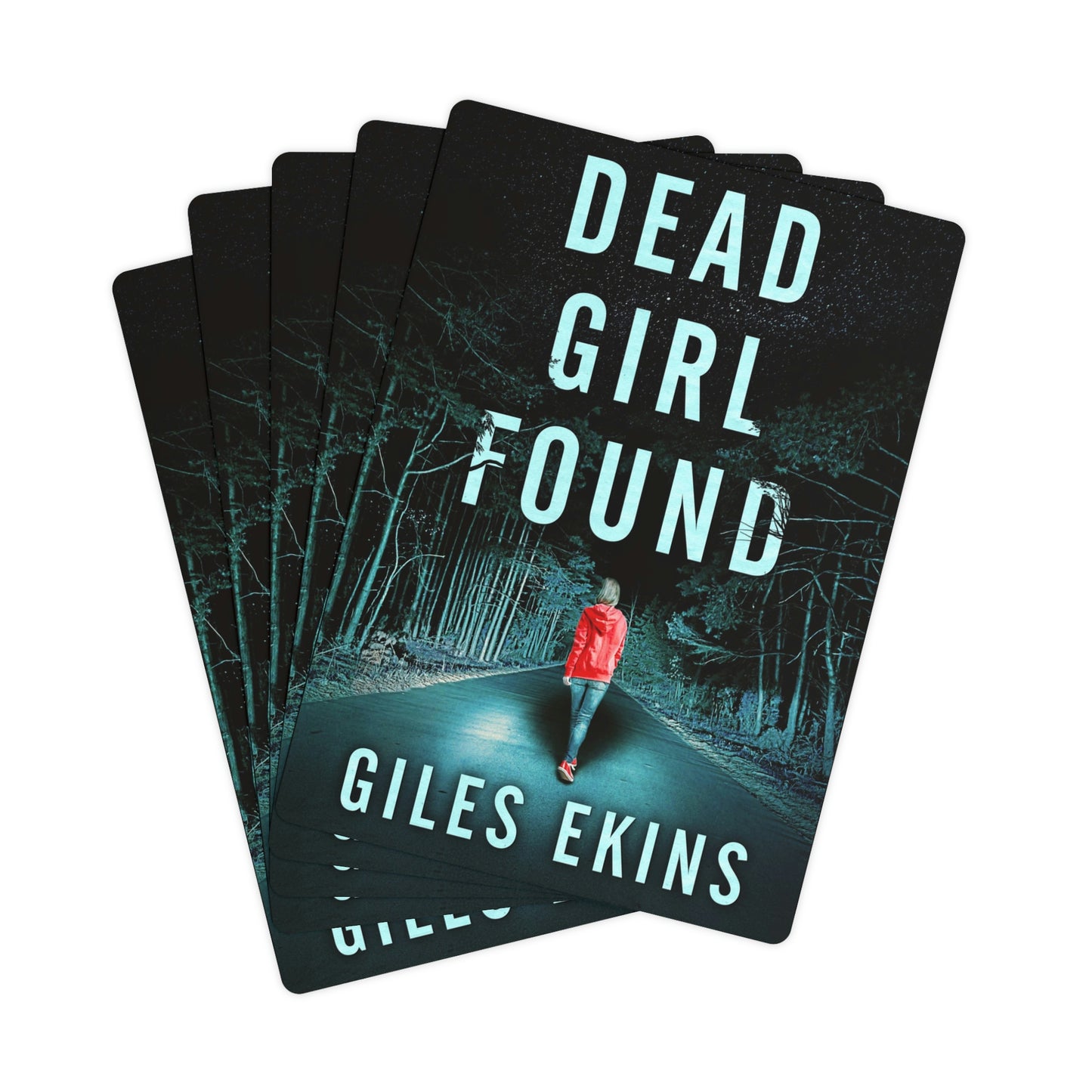 Dead Girl Found - Playing Cards
