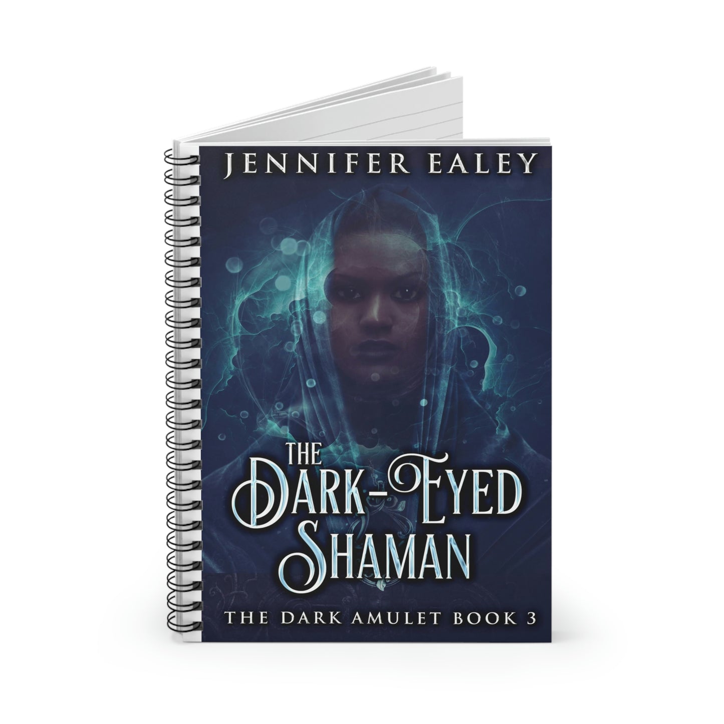 The Dark-Eyed Shaman - Spiral Notebook