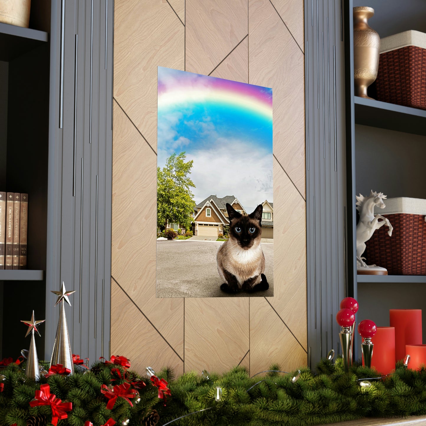 Rainbow Kitty - Matte Poster