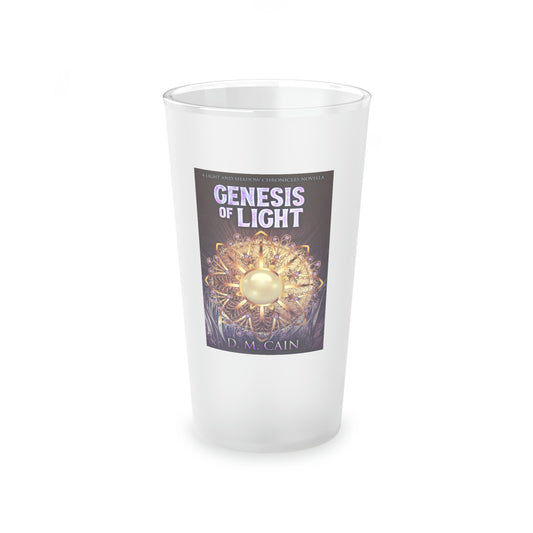 Genesis Of Light - Frosted Pint Glass